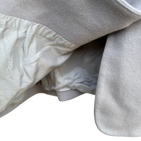 Jacqueline Ferrar Vintage Womens Wool Cashmere Blend Gray Blazer Jacket 12 - Picture 11 of 13